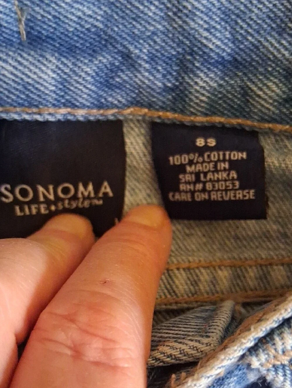 Light Wash Sonoma Jeans and Gymboree Button-Front Plaid Shirt SET
